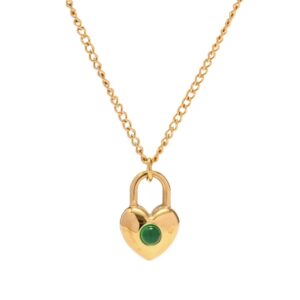 «JANE» Waterproof Necklace For Women With Cubic Zirconia / Gold Color⠀ ⠀ - Image 4