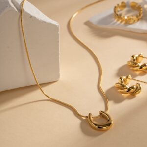 «SUSAN» Waterproof Necklace For Women / Gold Color - Image 6