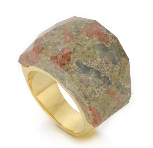 «TEMPTATION» - Luxury Stainless Steel Rings With Natural Stone
