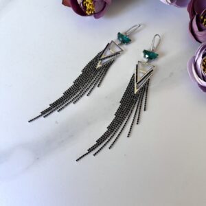 Handcrafted Crystal Earrings