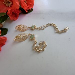 Leaf Drop Earrings