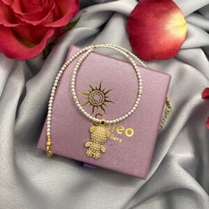 «BEBÉ» Trendy Necklace With Cute Teddybear - Image 8