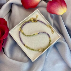 «PRIMA» Trendy Natural Spinel Stone Choker-Necklace⠀ - Image 5