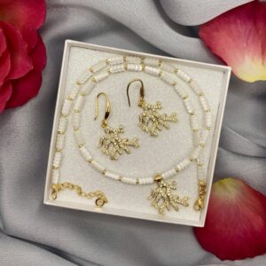 «KAILANI» Trendy Necklace & Earrings Jewellery Set ⠀ - Image 5
