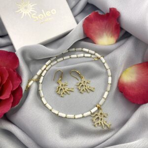 «KAILANI» Trendy Necklace & Earrings Jewellery Set ⠀ - Image 2
