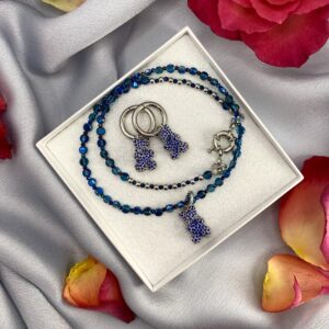 «ARTIS» Stunning Necklace With Cute Cubic Zirconia Pendant & Earrings Jewellery Set ⠀ - Image 3