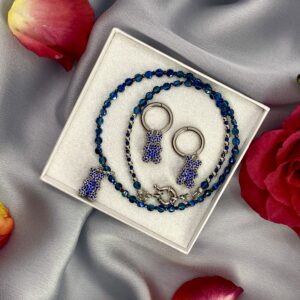 «ARTIS» Stunning Necklace With Cute Cubic Zirconia Pendant & Earrings Jewellery Set ⠀ - Image 6