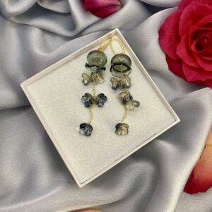 «TATTY» Beautiful Flowery Drop Earrings⠀ - Image 2