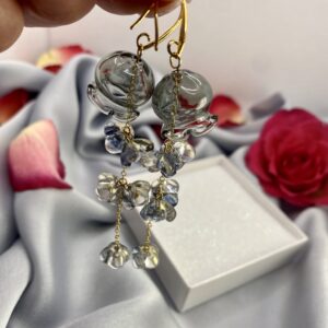«TATTY» Beautiful Flowery Drop Earrings⠀ - Image 4