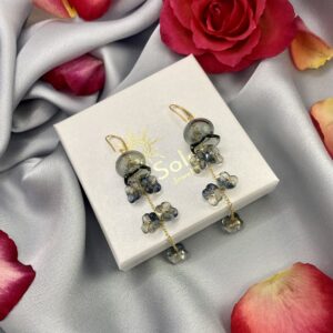 «TATTY» Beautiful Flowery Drop Earrings⠀ - Image 6