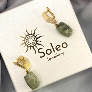 «NORA» Beautiful Natural Stone - English Lock - Image 2