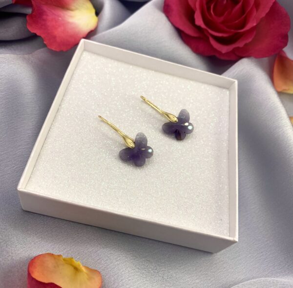 «VOLER» Beautiful Swarovski Jewellery Crystal Glass Drop Earrings 