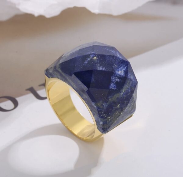 «TEMPTATION» - Luxury Stainless Steel Rings With Natural Stone