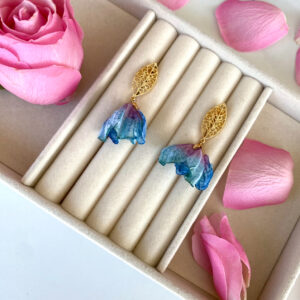 Exquisite «FLORAL ELEGANCE» Floral Elegant Earrings Exquisite Drops 1 - Image 7