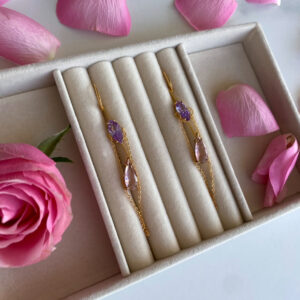 «GOLD NOIR» Dangling Earrings For Luxurious Wear 1 - Image 5