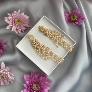 «SOLARE» Beautiful & Trendy Drop Earrings - English Lock⠀ - Image 3