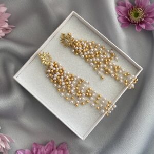 «SOLARE» Beautiful & Trendy Drop Earrings - English Lock⠀ - Image 4