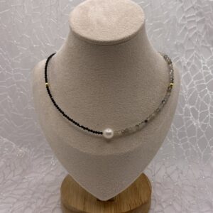 «AMADI» Trendy Natural Spinel Stone Choker-Necklace 1 - Image 6