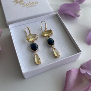 Luxurious Crystal Glass Earrings In South Africa