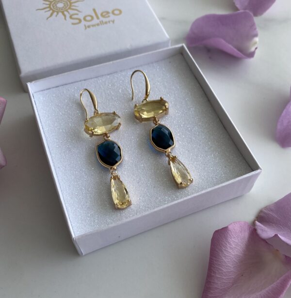 Luxurious Crystal Glass Earrings In South Africa