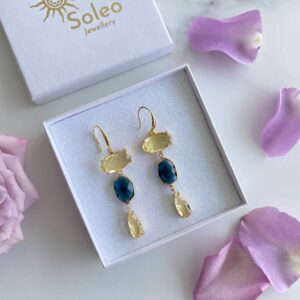 «SPARKLINGS» Luxurious Crystal Glass Earrings In South Africa 1 - Image 5