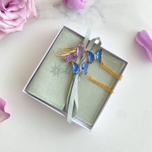 «FARFALLE» Alluring Modern Drop Earrings 1 - Image 3