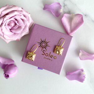 «GEMINI» SOLEO Earrings Luxurious Cubic Zirconia Inlay 1 - Image 4