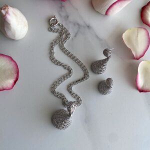 Artisan Crafted Necklace and Earrings