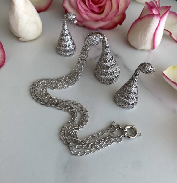 Artisan Crafted Necklace and Earrings