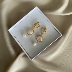 «BRIGITTE» Semi-Fine Luxury Natural Stone Necklace And Earrings Set⠀ - Image 10