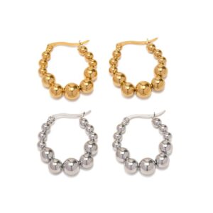 «LOLITA» Waterproof Earrings For Women / Gold Color - Image 5