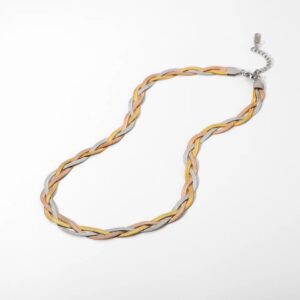 «JULIA» Waterproof Necklace For Women / Gold And Silver Color⠀ - Image 4