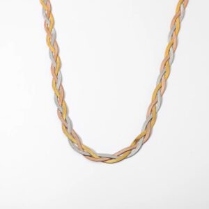 «JULIA» Waterproof Necklace For Women / Gold And Silver Color⠀ - Image 7