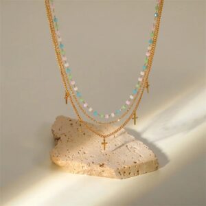 «SURIA» Waterproof Necklace For Women / Gold Color⠀ - Image 6