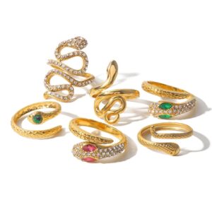 «KALA» Waterproof Ring For Women / Gold Color / Size-less⠀ - Image 4