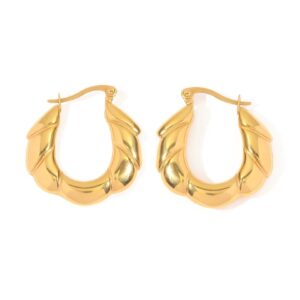 «BELLA» Waterproof Earrings For Women / Gold Color - Image 3