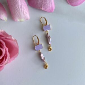 Exquisite «AURORA BOREALIS DREAMS» Luxurious Baroque Pearl Earrings 1 - Image 4