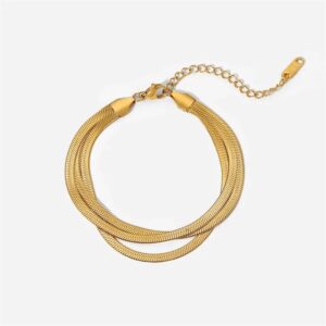 «BRIE» Waterproof Bracelet For Women / Gold Color - Image 5