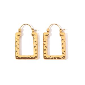 «BETTY» Waterproof Earrings For Women / Gold Color - Image 3