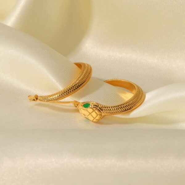 «SIA» Waterproof Earrings For Women / Gold Color