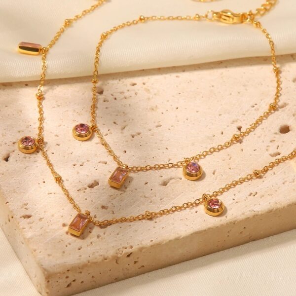 «LYA» Waterproof Necklace For Women / Gold Color⠀
