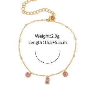 «LYA» Waterproof Bracelet For Women / Gold Color⠀ - Image 4