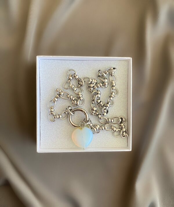«MYSTERY HEART» Semi-Fine Chain Necklace ⠀