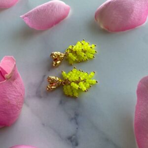 «SUNKISSED TREASURES» Spinel Stone Earrings Breathtaking Jewellery 1 - Image 5