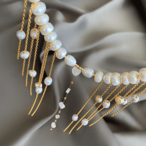«PRESTIGE» Semi-Fine Natural Pearl Luxury Necklace - Image 4