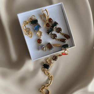 «INCA TREASURES» Choker Necklace & Earrings Luxury Jewellery Set 1 - Image 5