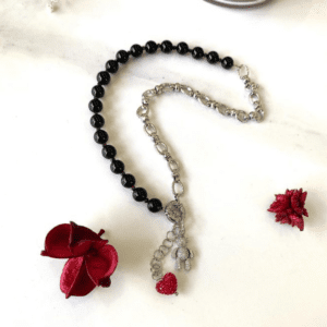«MISHKA VINOVEN» Semi-Fine Trendy Natural Stone And Chain Necklace - Image 4