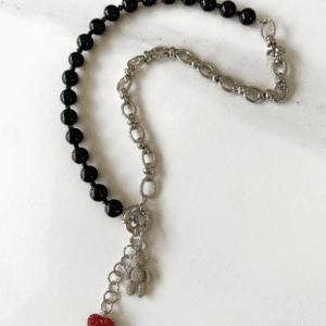 «MISHKA VINOVEN» Semi-Fine Trendy Natural Stone And Chain Necklace - Image 6
