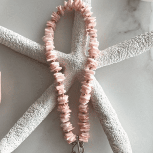 «DEL-MAR» Trendy Semi-Fine Natural Shell Choker Necklace With Swarovski Crystal⠀ - Image 4
