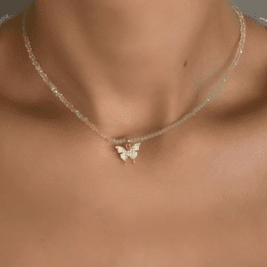 «LÉNA» Semi-Fine Beautiful Choker Necklace - Image 4